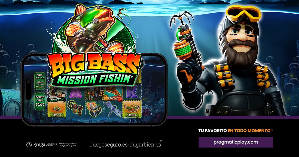 PRAGMATIC PLAY : UN VOYAGE CRÉPUSCULAIRE À LA RECHERCHE D’UN TRÉSOR DANS BIG BASS MISSION FISHIN’
