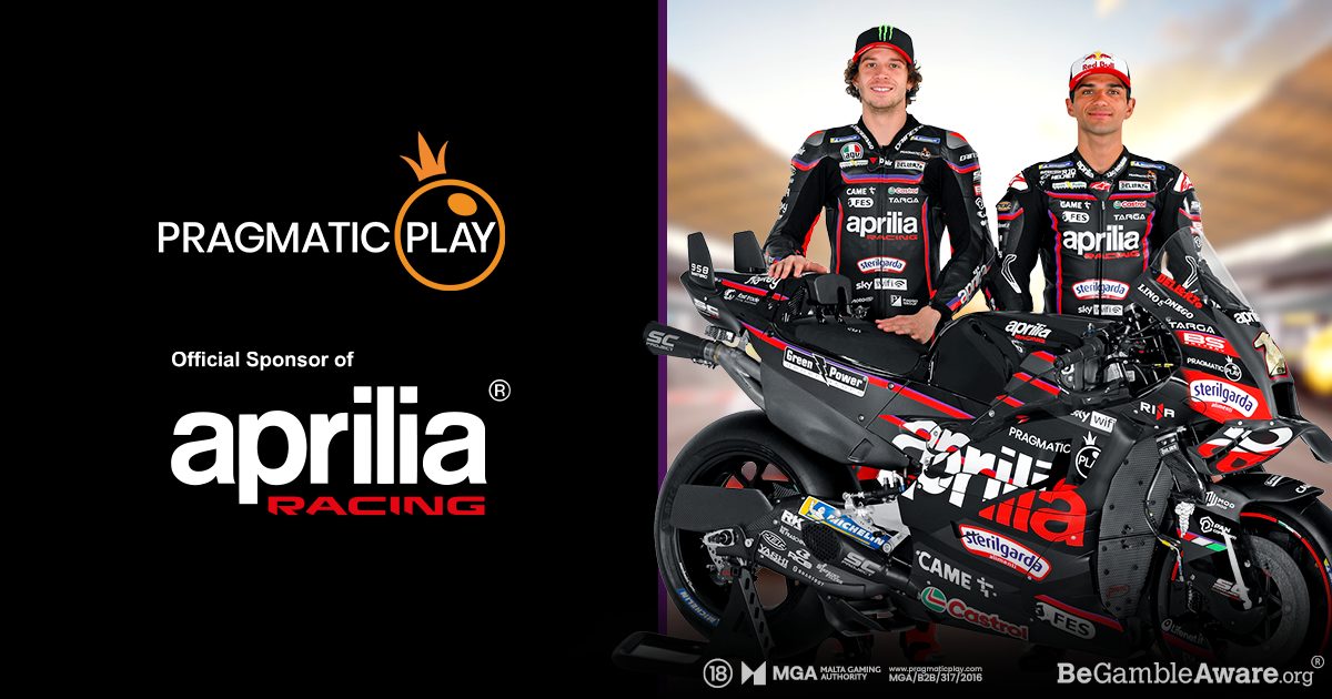 PRAGMATIC PLAY, MOTOGP TAKIMI APRILIA RACING’İN SPONSORU OLARAK YARIŞA AVANTAJLI BAŞLIYOR