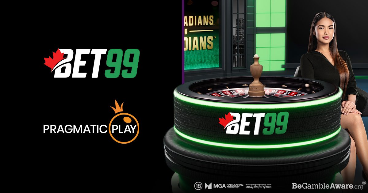 PRAGMATIC PLAY ขยายบริการคาสิโนสดร่วมกับ BET99 ในออนแทรีโอ 